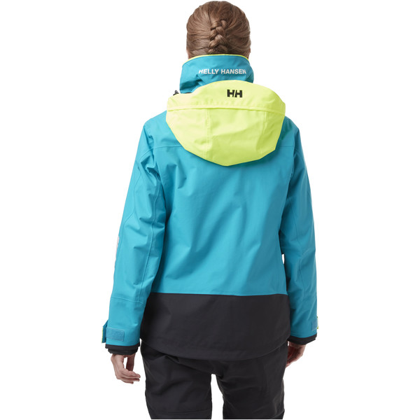 2021 Helly Hansen Womens Salt Coastal Jacket 30344 Caribbean Sea
